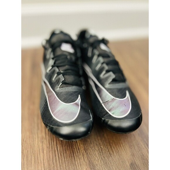 Nike Zoom Ja Fly 3 Black & Iridescent Elite Track Spikes Shoes ~Sz 12 - Picture 2 of 11